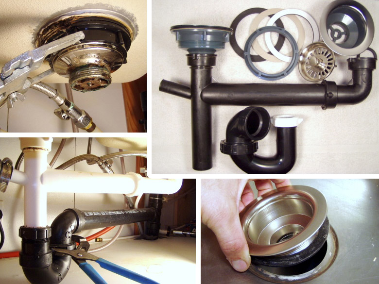 How to Remove & Fix a Kitchen Sink Drain Mobile Home Repair