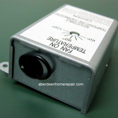 Solar Heater Fan Control Switch.