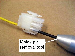 Molex Removal Tool