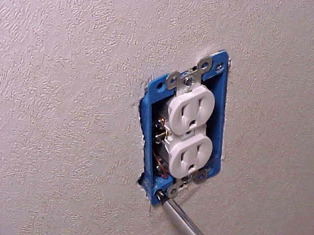 Fixing A Loose Electrical Outlet Box