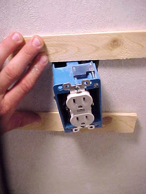 Fixing a Loose Electrical Outlet Box - Mobile Home Repair