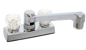 Phoenix P5433A 2-Handled Kitchen Faucet Without Sprayer 4"