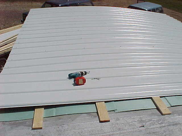 Mobile Home Metal Roof Replacement Install DIY - Mobile ...