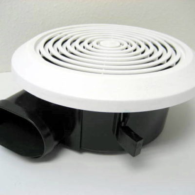 Side Exhaust Non Lighted Vent Fan, Ventline 75 Cfm Bathroom Ceiling Exhaust Fan With Light