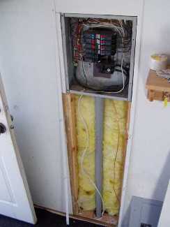 Gas to Electric Water Heater Conversion Access Panel