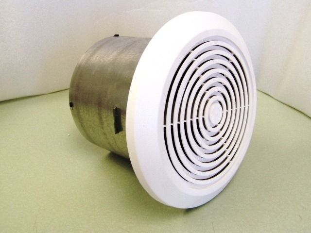 Mobile Home/RV Ventline 50 CFM Bathroom Ceiling Side Exhaust Fan With Light 