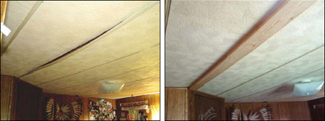 Mobile Home Ceiling Panels Replacement Repair Or Rebuild