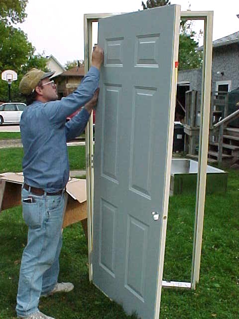 Mobile Home Exterior Doors - Custom Size Replacement from a Standard Door