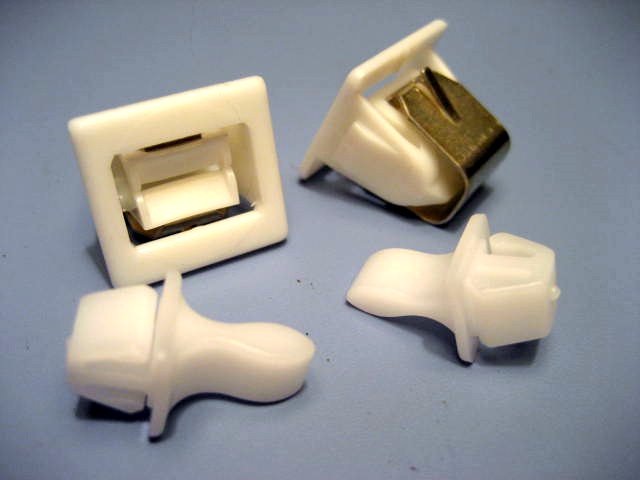 male female plastic clips