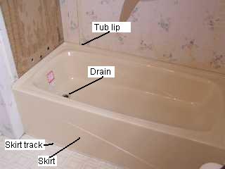 Install Bath Tub In Mobile Home