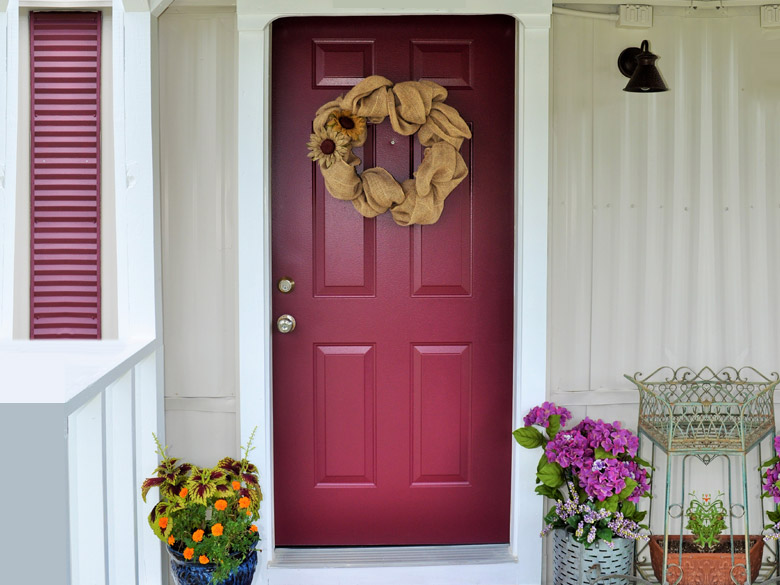 Mobile Home Front Exterior Door Replacement