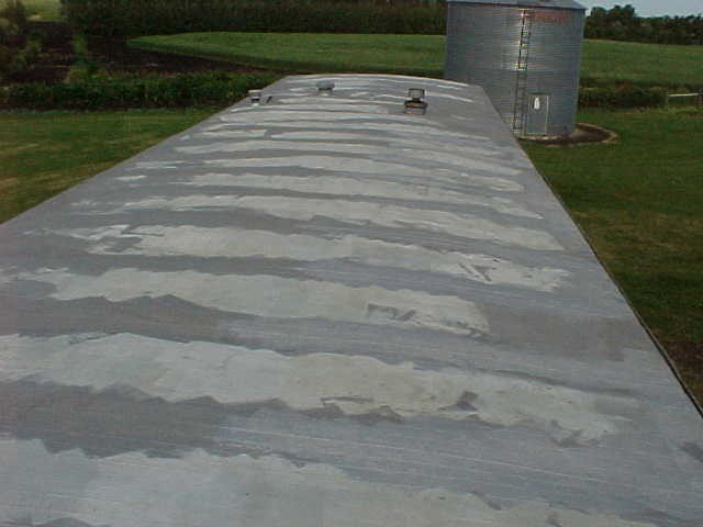 Mobile Home Metal Roof - Before