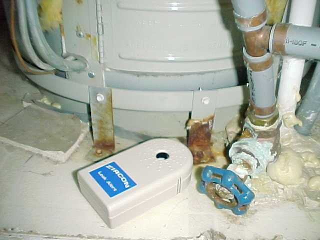 Install an Electric Water Leak Detector
