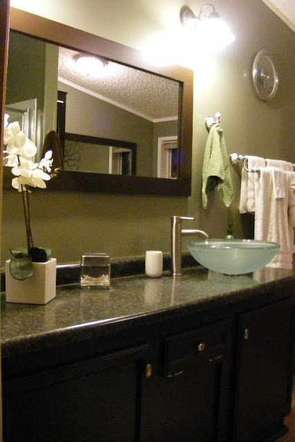 500 Budget Mobile Home Bathroom, How To Replace A Vanity In Mobile Home