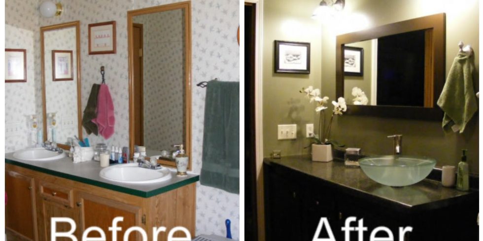 $500 budget mobile home bathroom remodel - mobile home repair