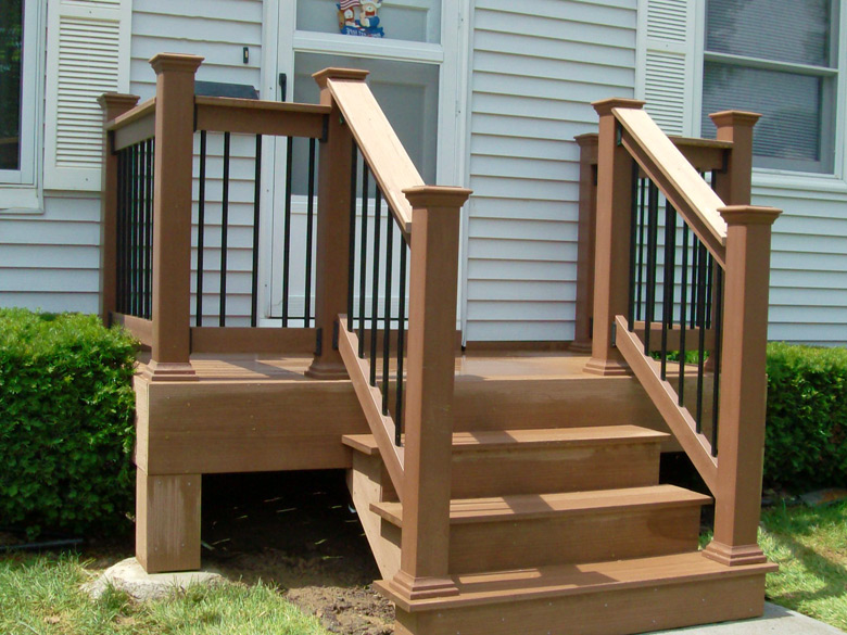 Mobile Home Steps Fiberglass Metal