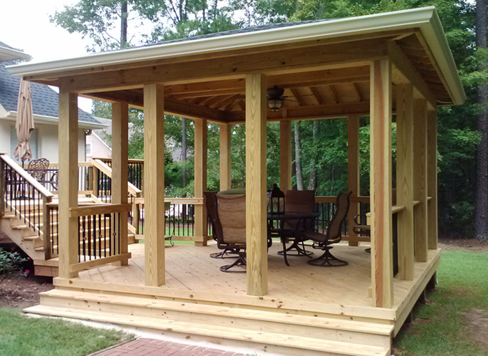 Free Standing Porch for Mobile Home