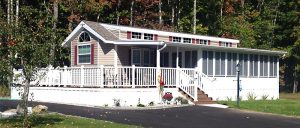 Manufactured Home Porch Deck Idea