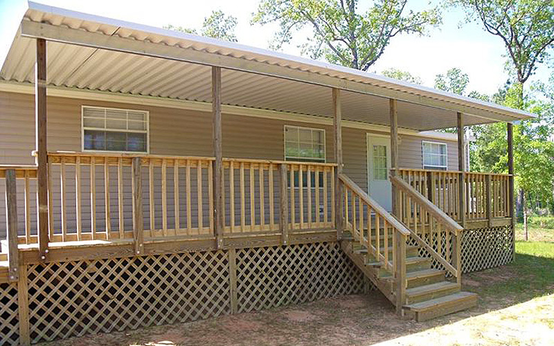 Flat Roof Mobile Home Porch