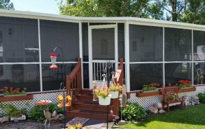 Screen In Porch Mobile Home