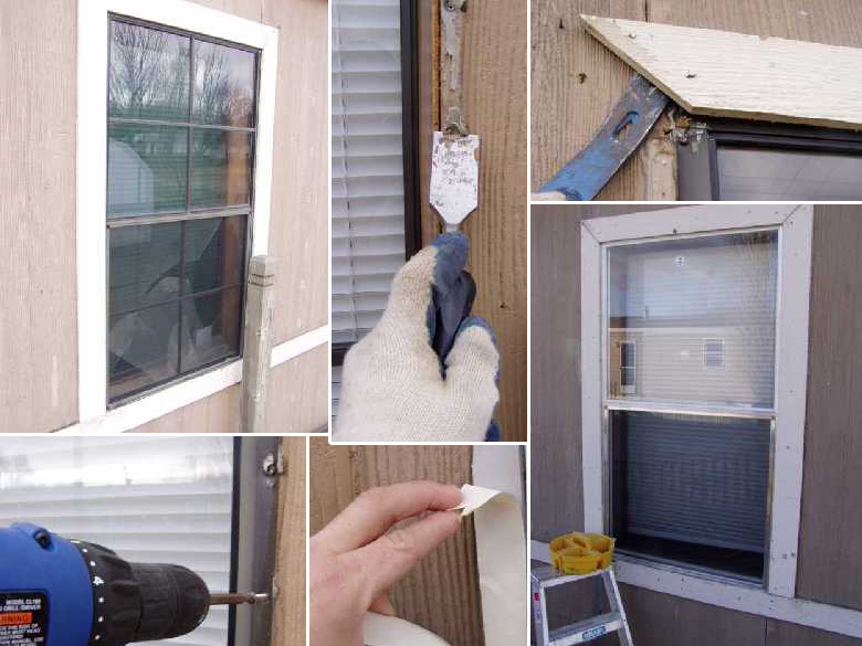 Replace a Mobile Home Window